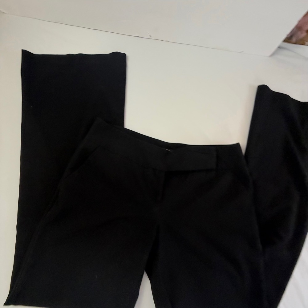 My Michelle Dress Pants Women 5 Black Wide Leg Career Trousers Professional